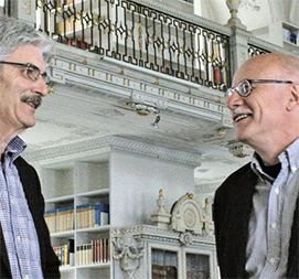 Peter Renz und Elmar L. Kuhn, Foto: Verlag Klöpfer & Meyer.